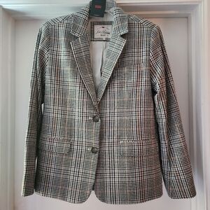 Levi’s Tan Plaid A6 Blazer Medium
